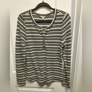 Lucky thermal waffle knit Henley